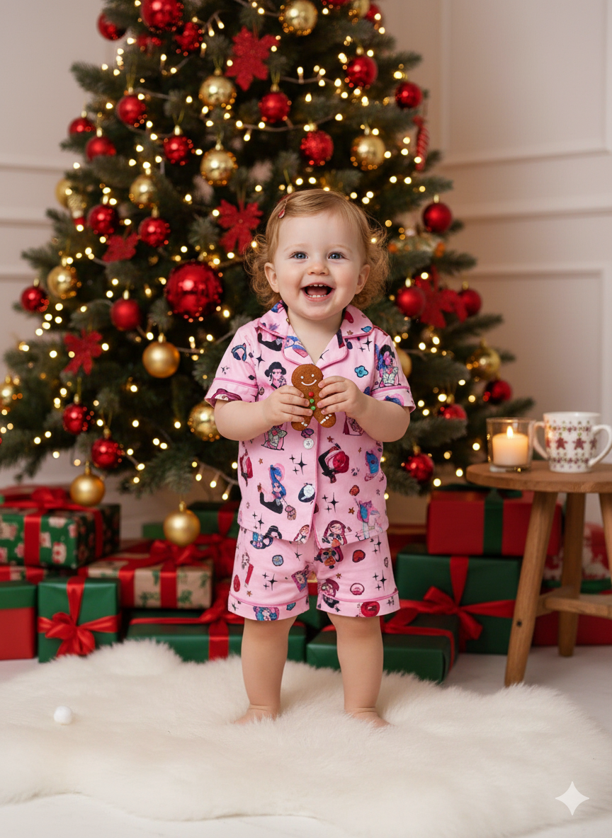 Holly & Home™ K-Pop Demon Hunter Pajamas Set